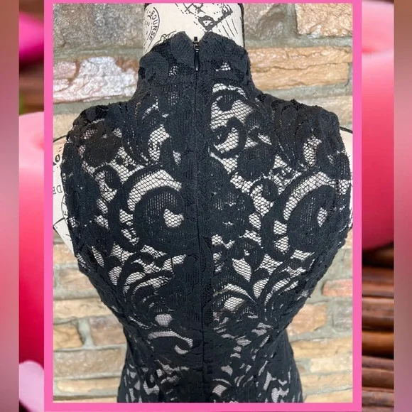 Monteau Lace style Dress with Lining - Picture 6 of 16